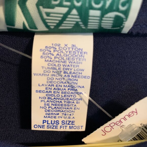 Kavio Designs Women's Dark Navy Blue Shirt NWT Size 3X - Picture 5 of 5